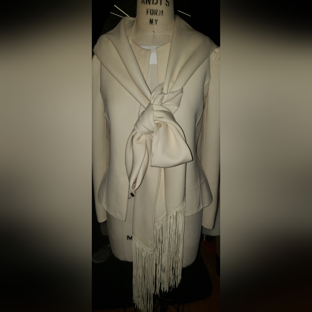 Ralph Lauren Custom-made Cream Jacket - Picture 2 of 11